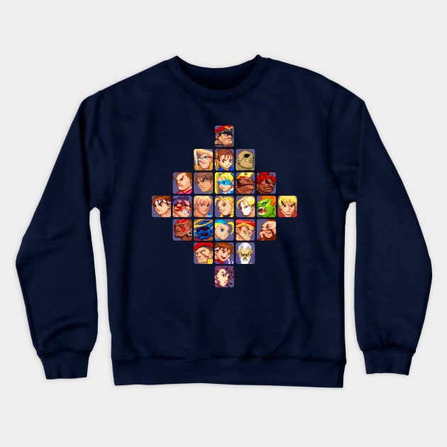 Player Select Alpha Zero 3 Crewneck Sweatshirt by allysontx